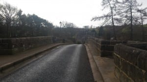 Crossing the Wear at Frosterley